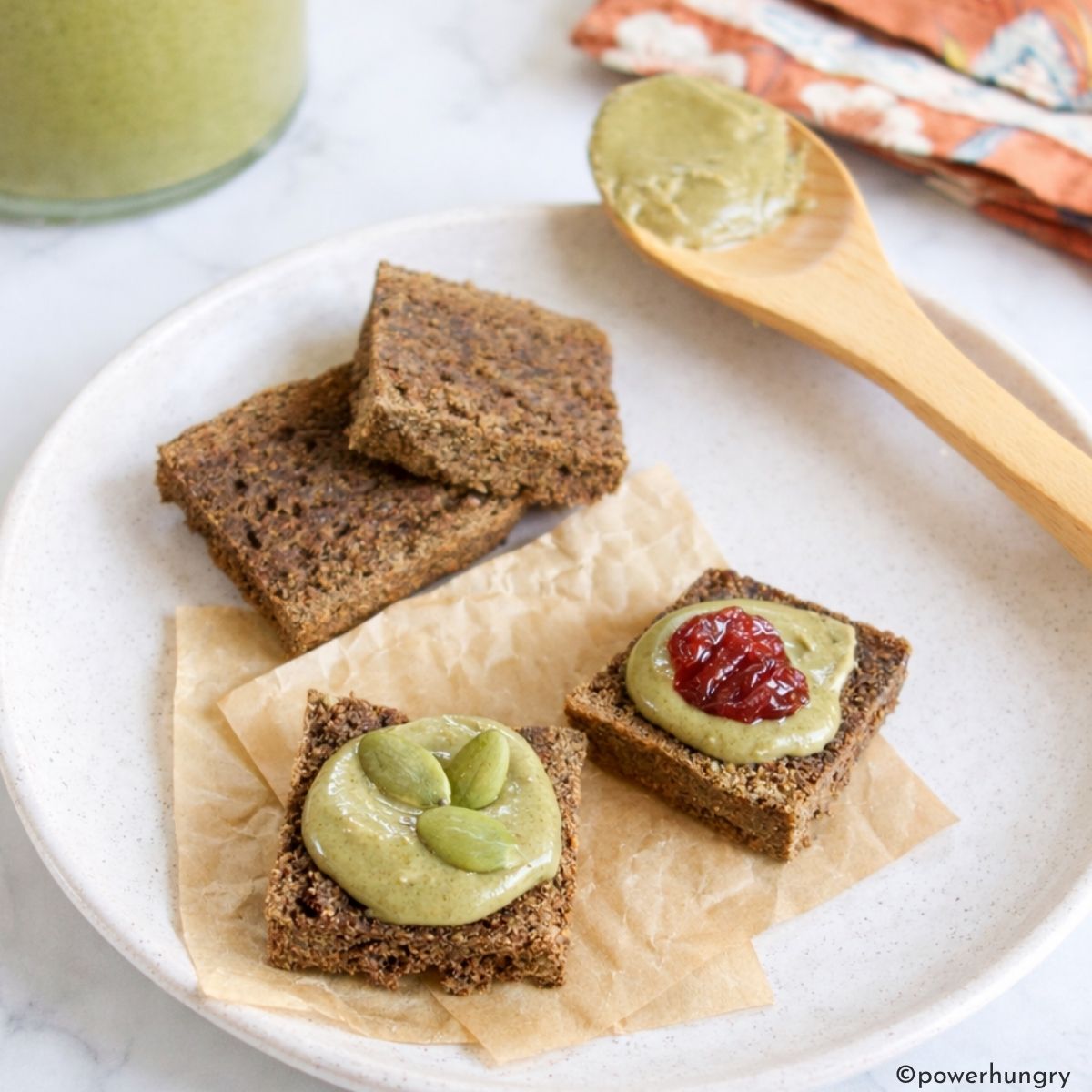 serving suggestions for homemade pumpkin seed butter