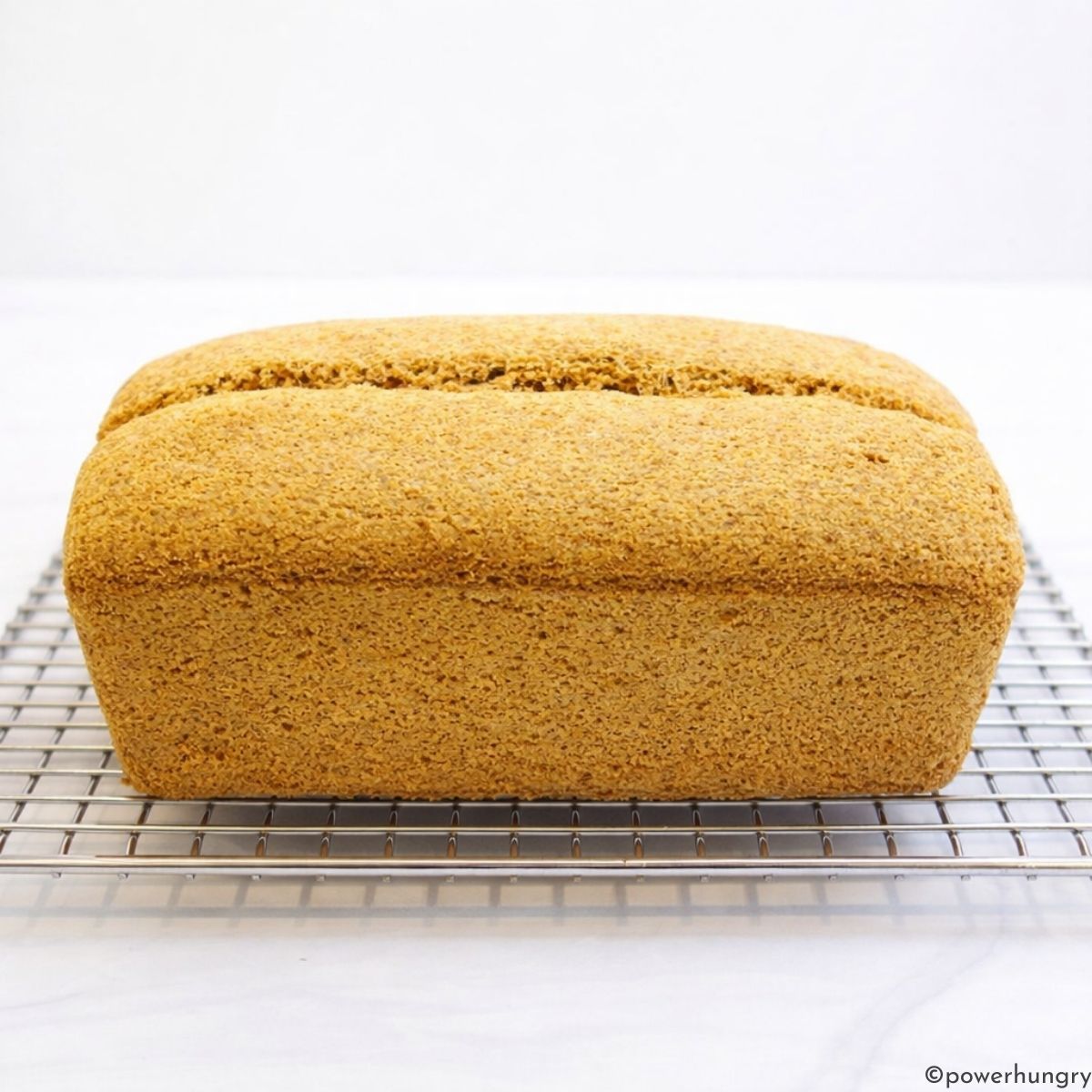 loaf of high protein millet bread