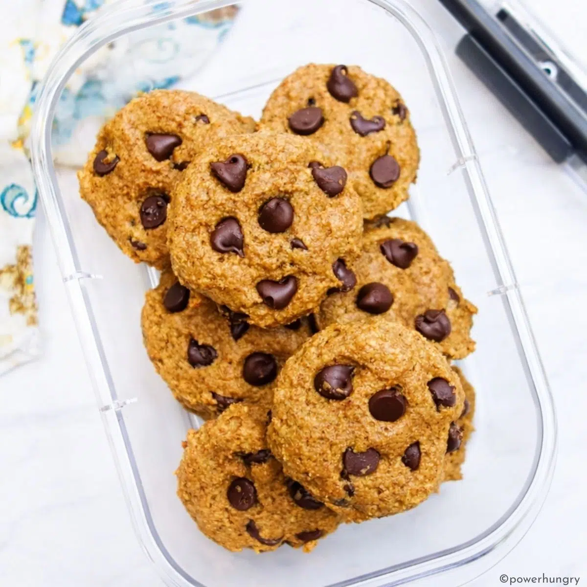 cookies in storage container