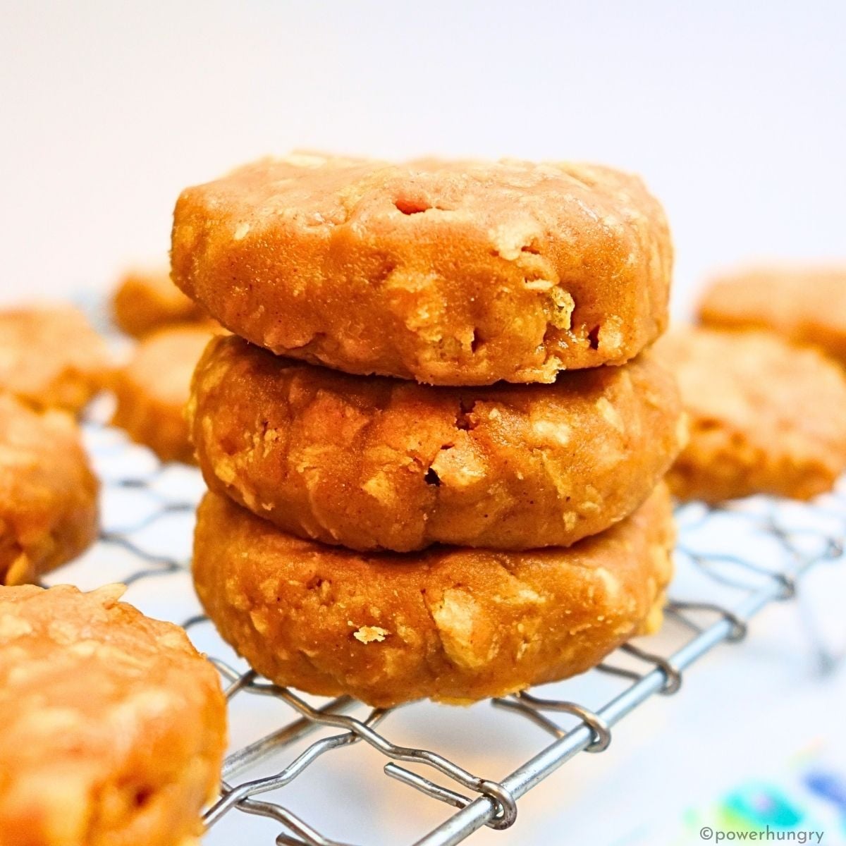 3-ingredient no-bake protein cookies